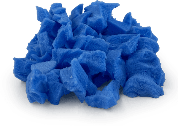 Plush comfort material used within the Tempur Blend